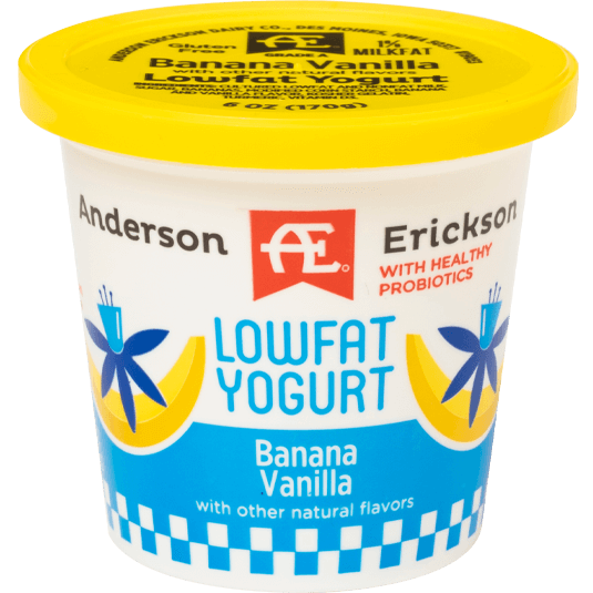Banana Vanilla Lowfat Yogurt
