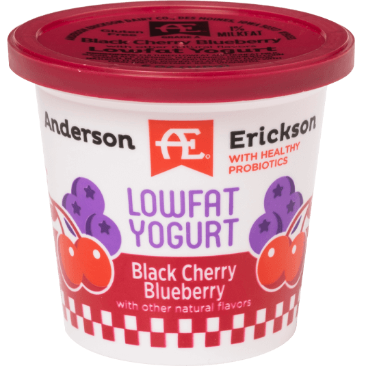 Black Cherry Blueberry Lowfat Yogurt
