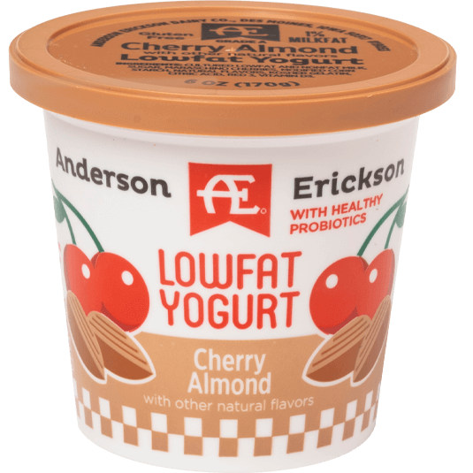 Cherry Almond Lowfat Yogurt
