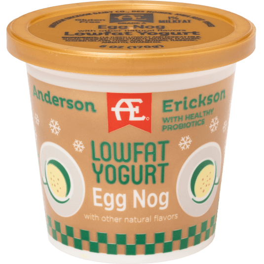 Egg Nog Lowfat Yogurt