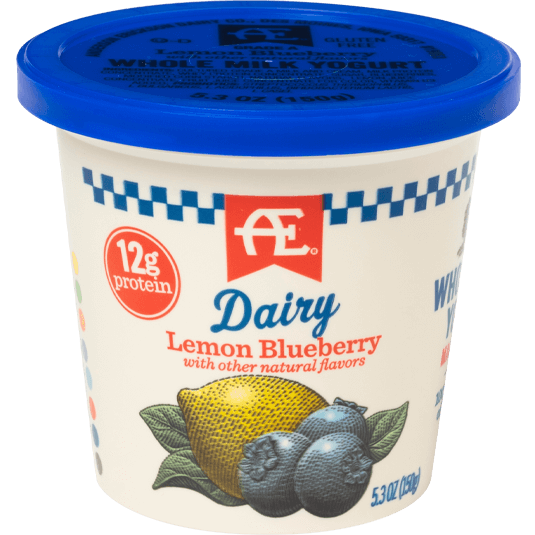 Lemon Blueberry Whole Milk Yogurt