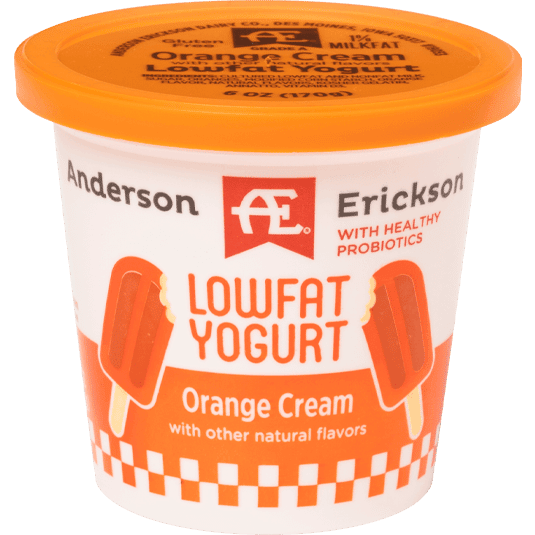 Orange Cream Lowfat Yogurt