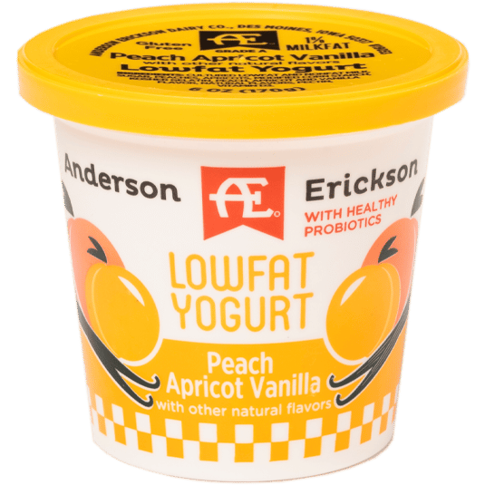 Peach Apricot Vanilla Lowfat Yogurt