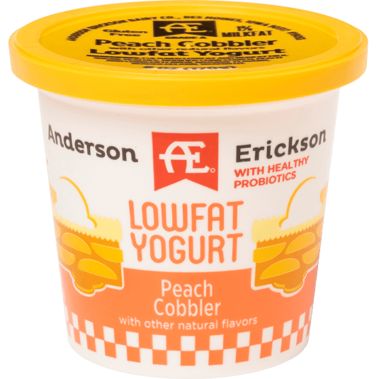 Peach Cobbler Lowfat Yogurt