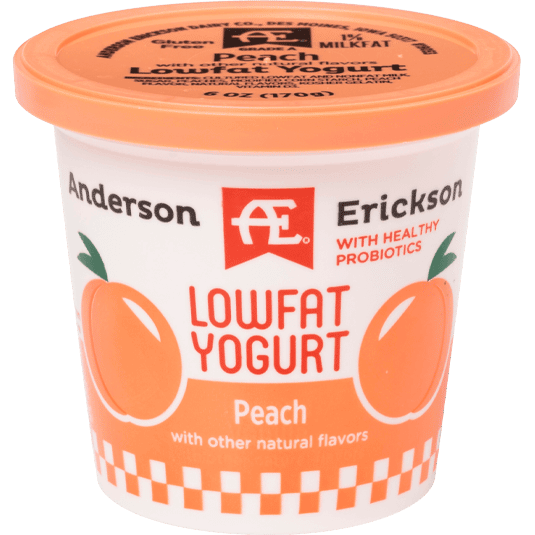Peach Lowfat Yogurt
