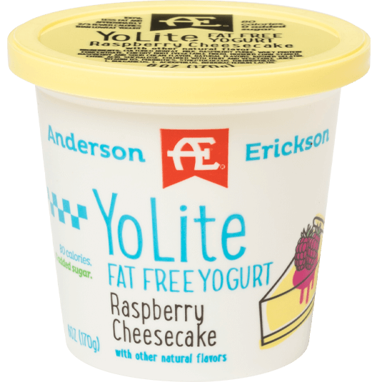YoLite Raspberry Cheesecake Fat Free Yogurt
