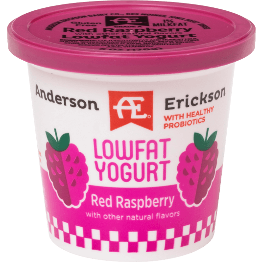 Raspberry Lowfat Yogurt