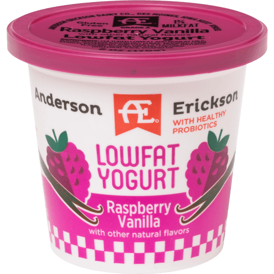 Raspberry Vanilla Lowfat Yogurt