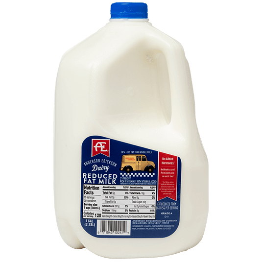 2% Reduced Fat Milk