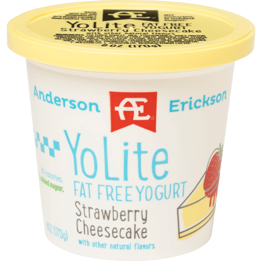 YoLite Strawberry Cheesecake Fat Free Yogurt
