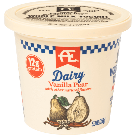Vanilla Pear Whole Milk Yogurt